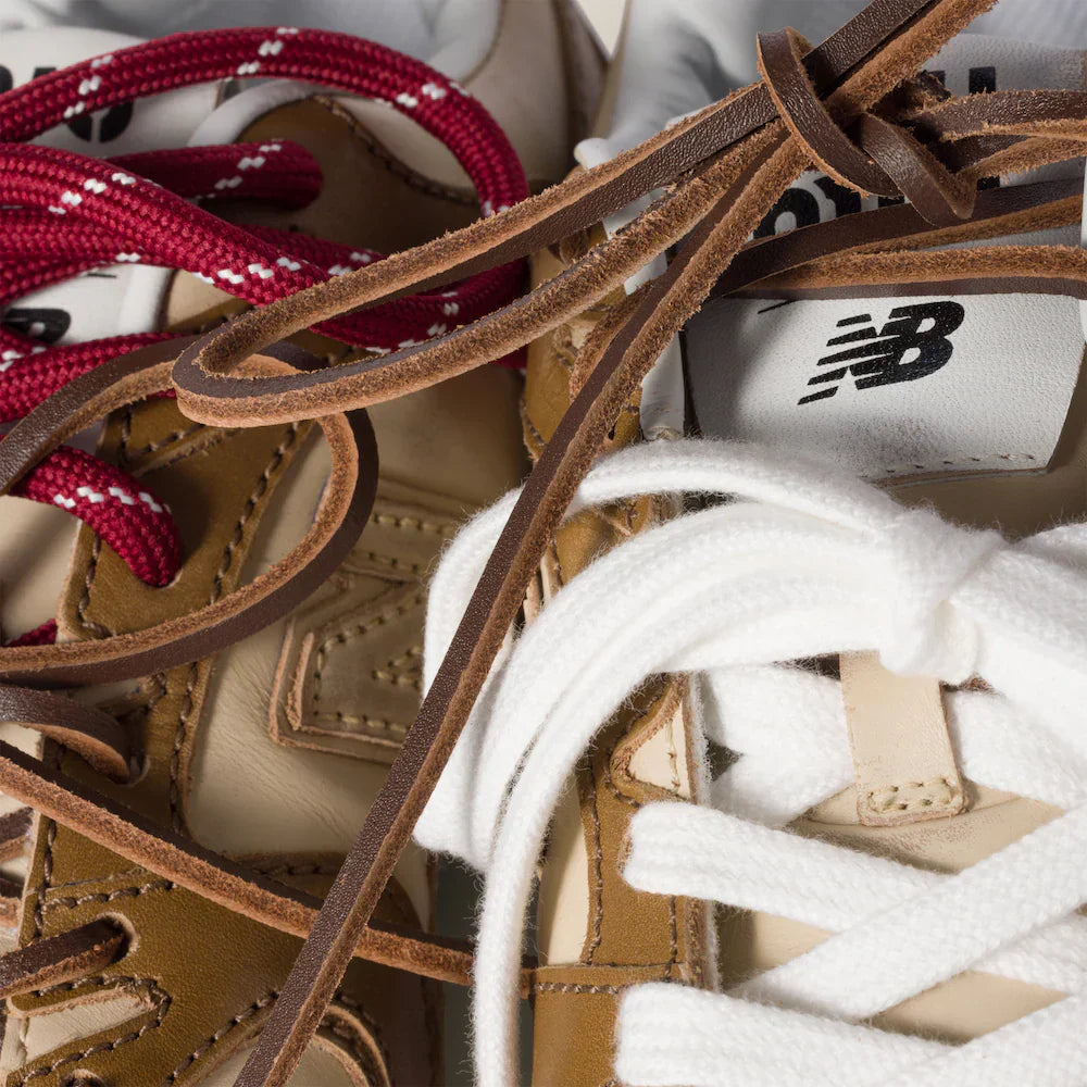 530 SL Runner – Deco’ Calf Leather & Suede Edition (Cinnamon / Travertine Gray)