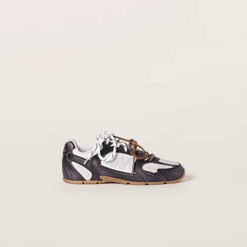 530 SL Runner – Deco’ Calf Leather & Suede Edition (Black / White)